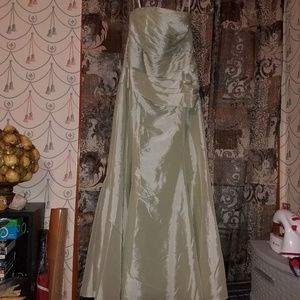 Jade, Light Mint Green dress, Size 12, Strapless